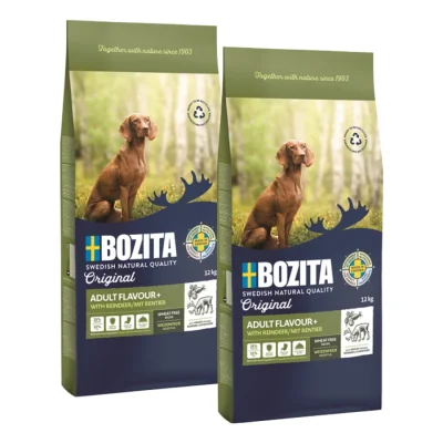 BOZITA Dog Original Adult Flavour Plus 2x12 kg