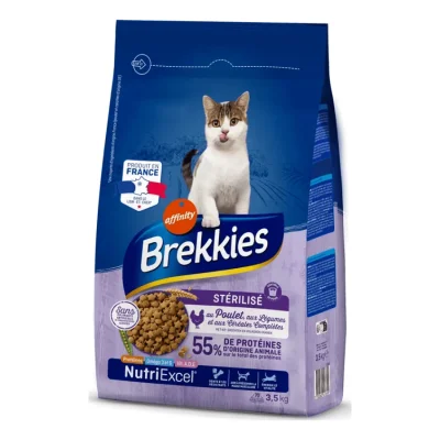 Brekkies Stérilisé au Poulet, aux Légumes et aux Céréales Complètes 3,5 kg