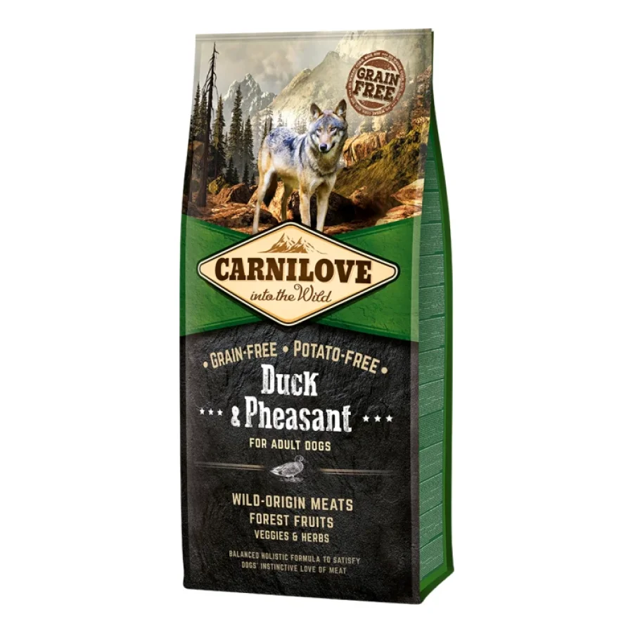 Carnilove Chien Adulte Canard Faisan 12kg