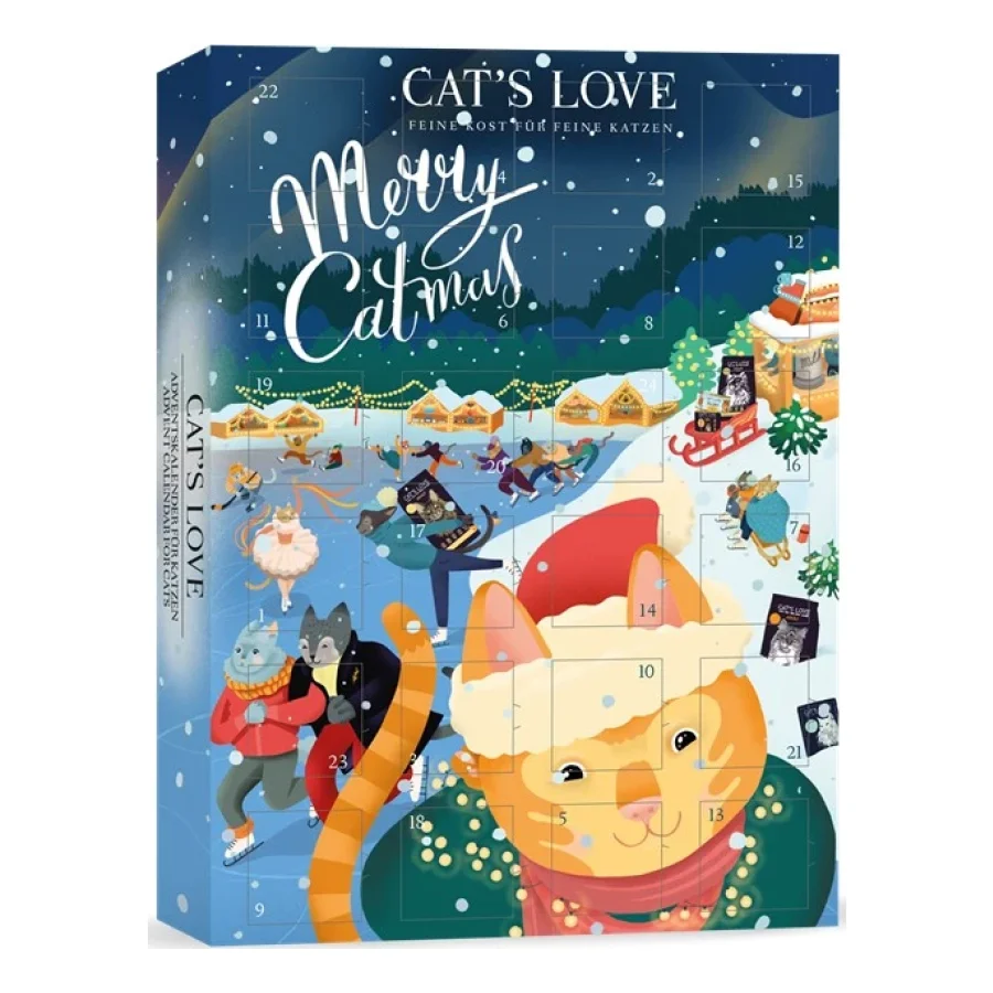 CAT'S LOVE Calendrier de l’Avent Cat’s Love 48 g