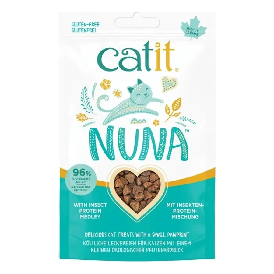 Catit Nuna Treats 4 x 60 g Mélange d’insectes