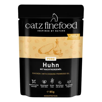 Catz finefood nourriture humide chat Pure Adulte Poulet 64x85 g
