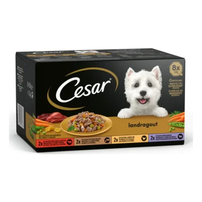Cesar Cuisine de Campagne en Sauce 8x150g