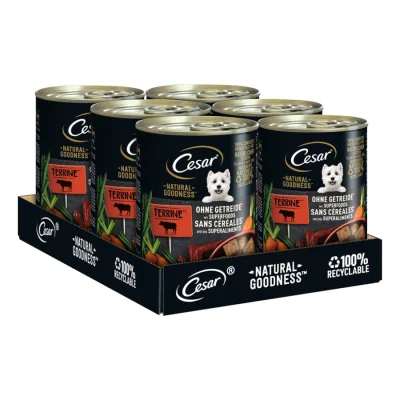 Cesar Natural Goodness Bœuf 12x400 g