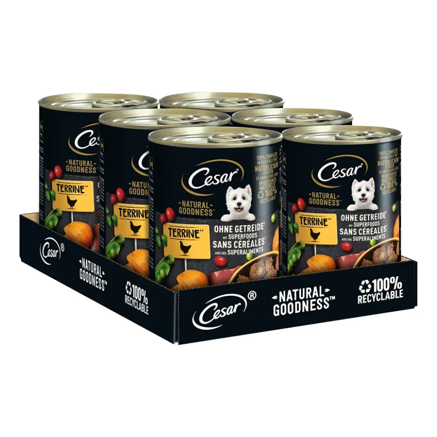 Cesar Natural Goodness Poulet 6x400 g