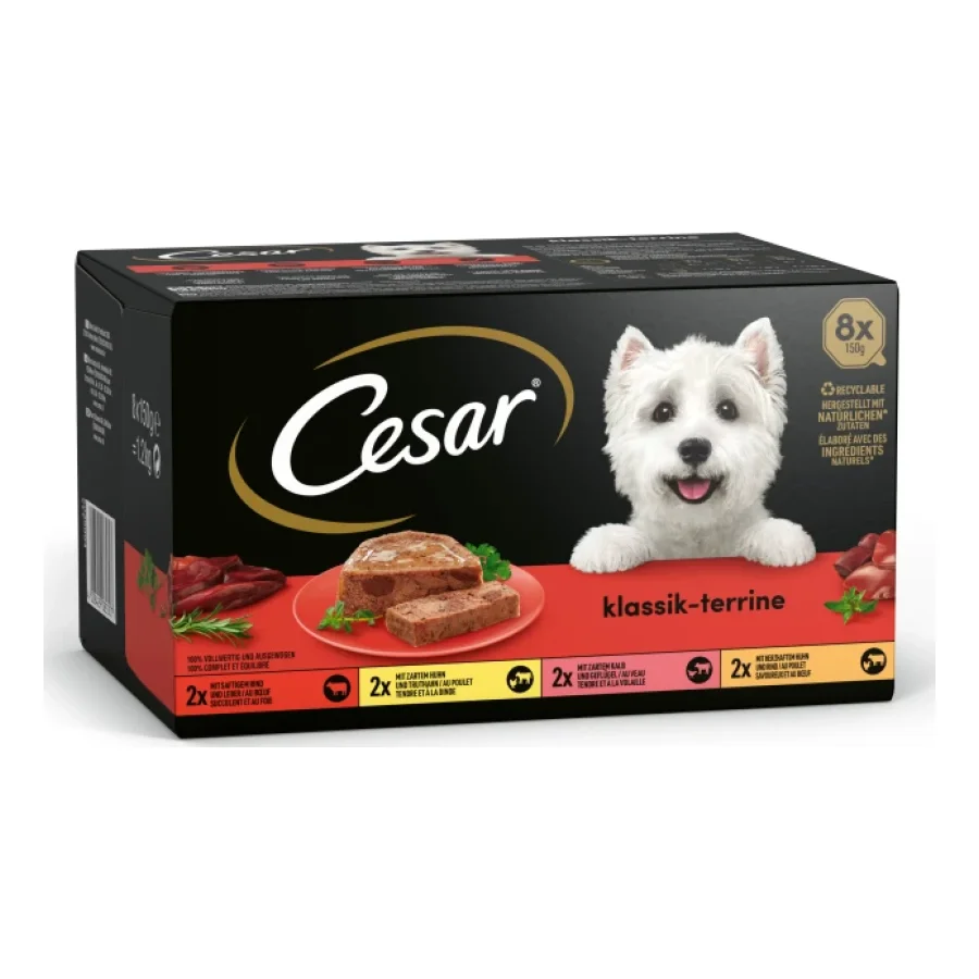 Cesar Sélection Classique 8x150g