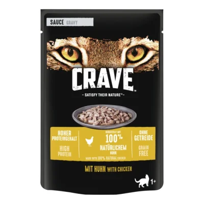 CRAVE en sauce 28 x 85 g Poulet