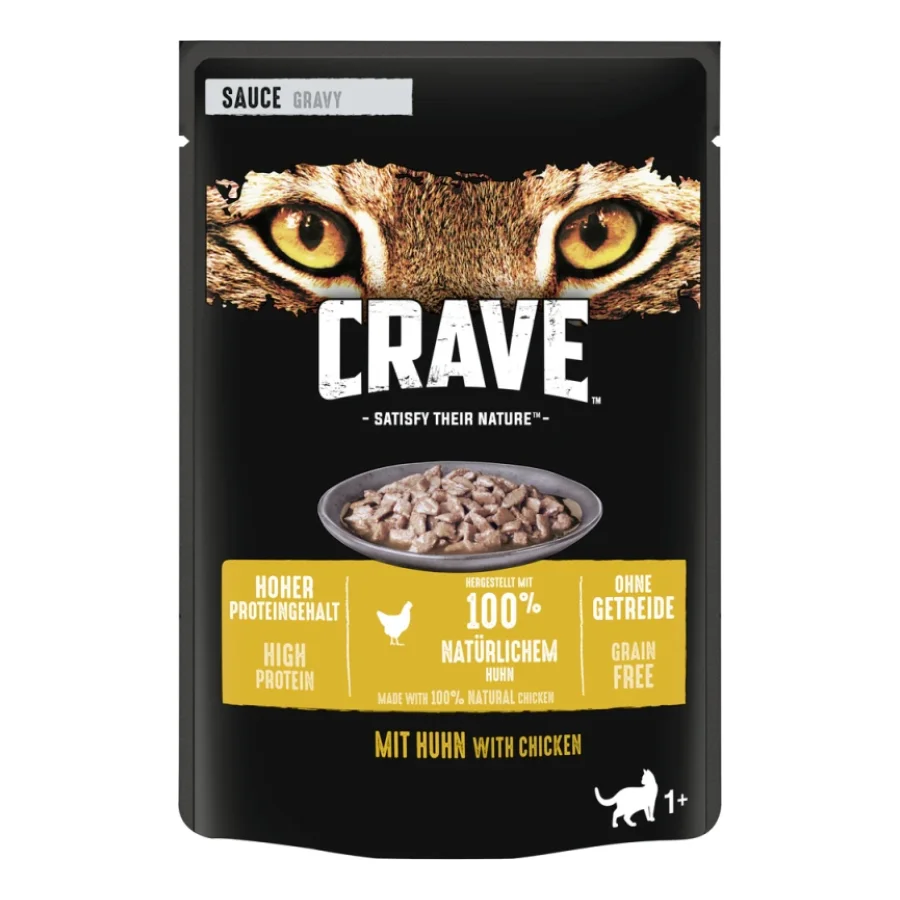 CRAVE en sauce 28 x 85 g Poulet