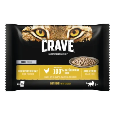 CRAVE Multipack sauce 13 x 4 x 85 g Poulet