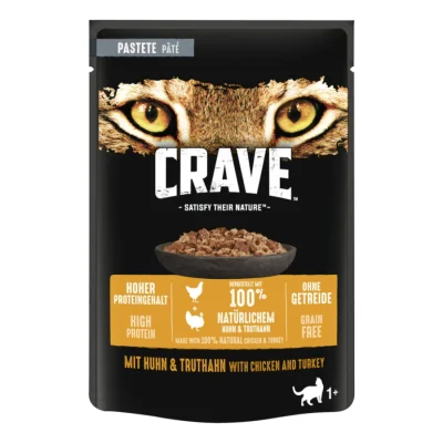 CRAVE Pâté 24 x 85 g Poulet et dinde