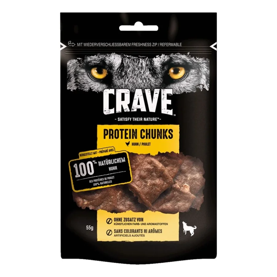 CRAVE ™ Protein Chunks 6 x 55 g