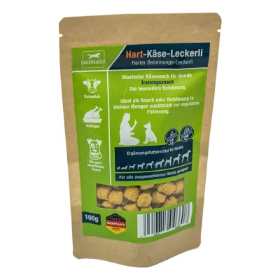Dauerkauer Friandise de récompenses au goût fromage à pâte dure 100 g