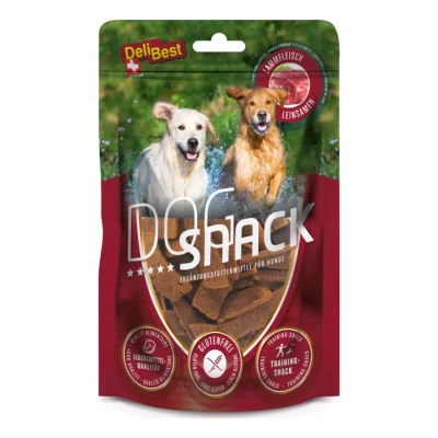 DeliBest Snack pour chien 8 x 50g Agneau