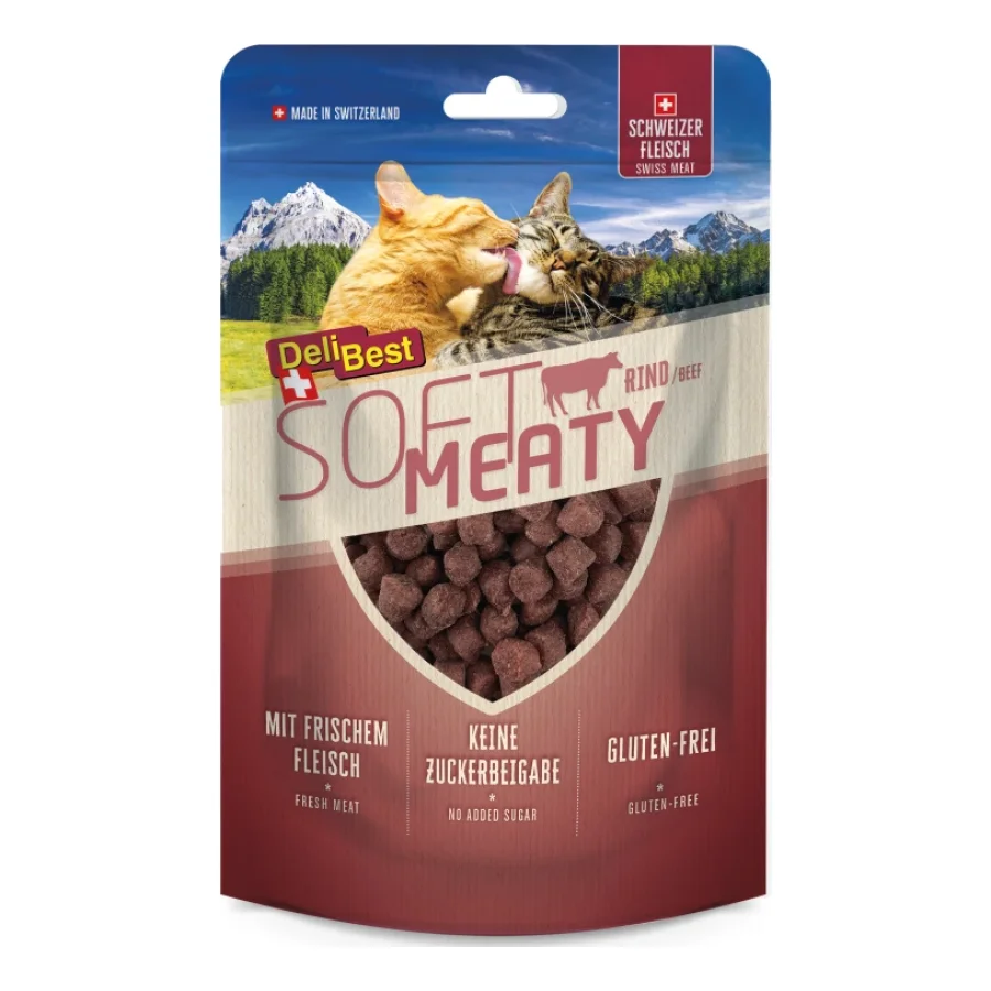 DeliBest Soft Meaty 4x100g Bœuf