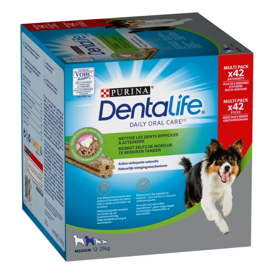 DentaLife Medium - 42 Friandises à mâcher pour chiens de taille moyenne