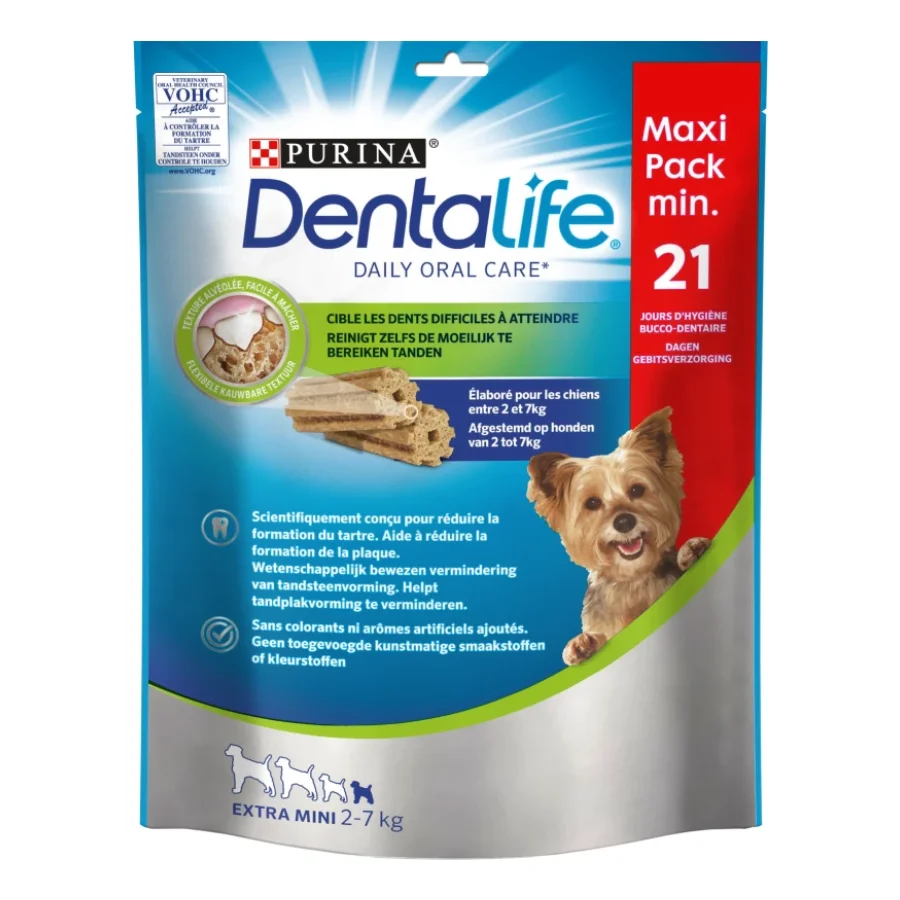 DentaLife PURINA Extra Mini - Maxi Pack - pour chiens de très petite taille - 207 g