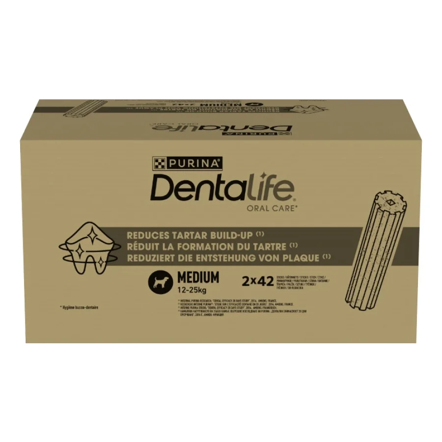 DentaLife PURINA Snacks soins dentaires pour chien Gros paquet Medium