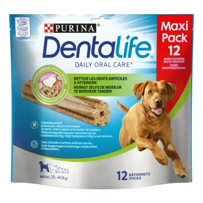 DentaLife Snacks soins dentaires pour chiens PURINA Maxi 12 x