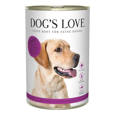 DOG'S LOVE Amour de Chien Adulte Classique 6x400g Agneau pomme terre et potiron 6x400 g