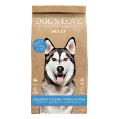 DOG'S LOVE DOG’S LOVE Adult Au Saumon et à la truite 2x12 kg