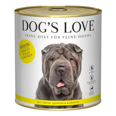 DOG'S LOVE L'AMOUR DU CHIEN Adulte Poulet 6x800 g