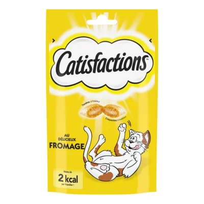 Dreamies CATISFACTIONS Friandises au fromage pour chat et chaton 180 g