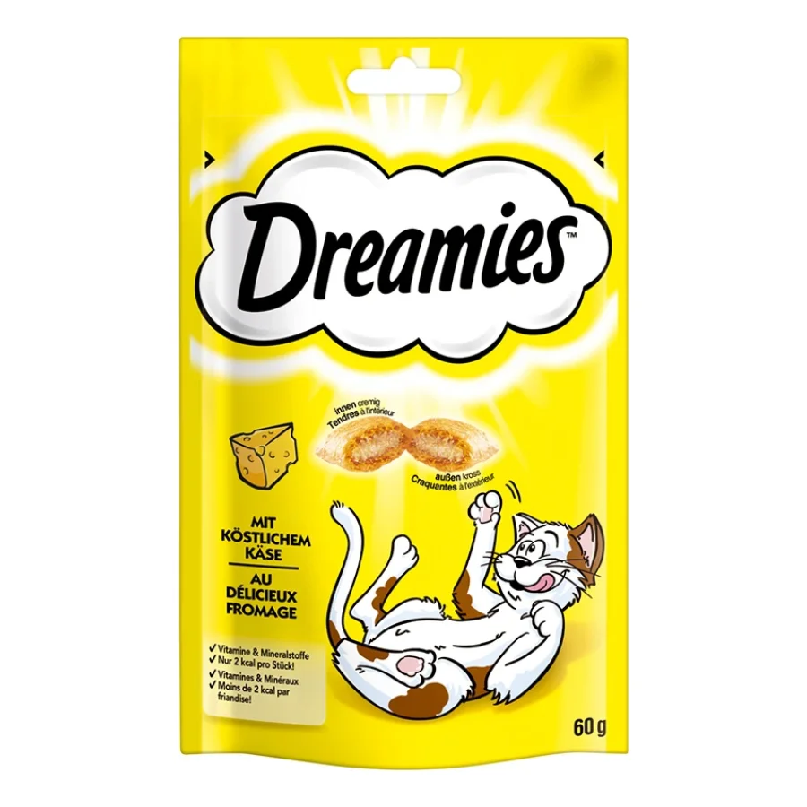 Dreamies Friandises pour chat 6x60g Fromage