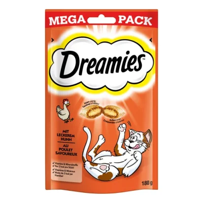 Dreamies Mega Pack 180 g Poulet