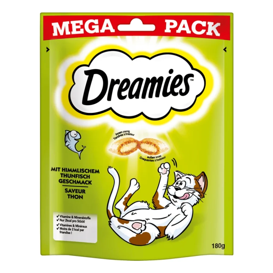 Dreamies Mega Pack 180 g Thon