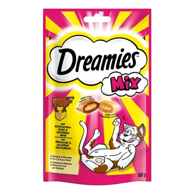 Dreamies Mix 6 x 60 g Fromage et bœuf