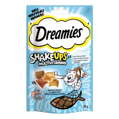Dreamies ShakeUps 6 x 55 g Festival des fruits de mer