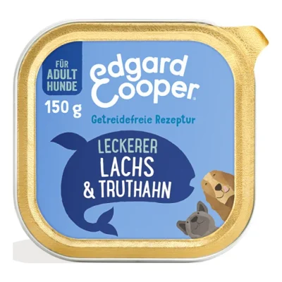 Edgard & Cooper Adult 11x150g Délicieux saumon et dinde