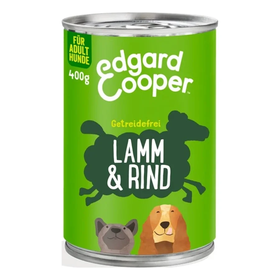 Edgard & Cooper Adult 6x400 g Agneau et bœuf