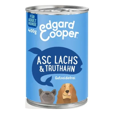 Edgard & Cooper Adult 6x400 g Délicieux saumon et dinde