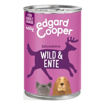 Edgard & Cooper Adult 6x400 g gibier et canard