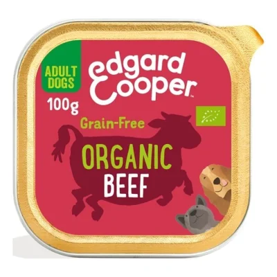 Edgard & Cooper Adult Bio 17x100g Fantastique bœuf