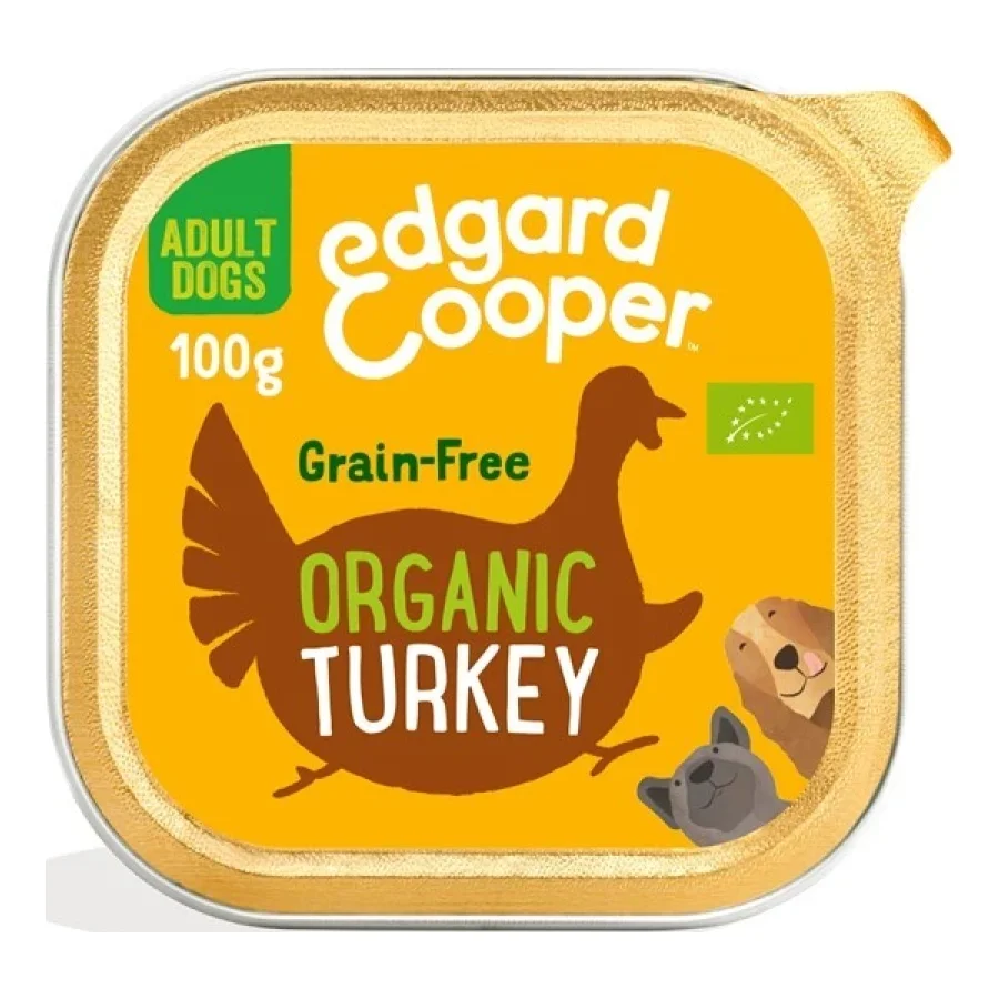 Edgard & Cooper Adult Bio 17x100g Superbe dinde