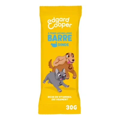 Edgard & Cooper Barre à la Dinde&Poulet Adulte 30g
