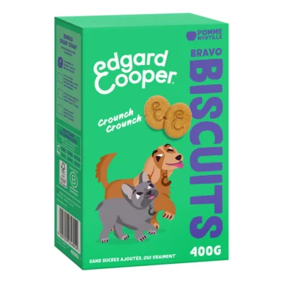 Edgard & Cooper Biscuits Adulte 400 g à la pomme