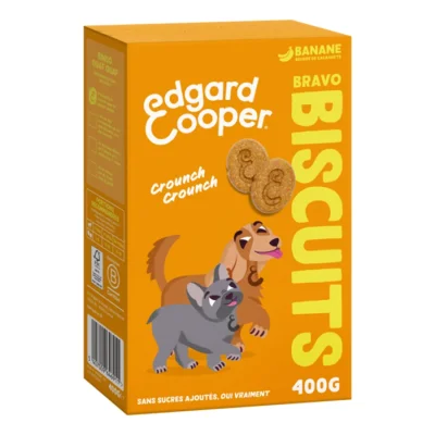 Edgard & Cooper Biscuits Adulte 400 g Banane
