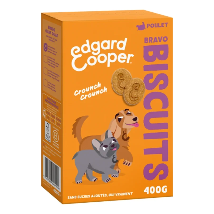 Edgard & Cooper Biscuits Adulte 400 g Poulet
