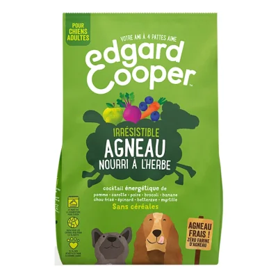 Edgard & Cooper Croquettes Chien Adulte Agneau 12 kg