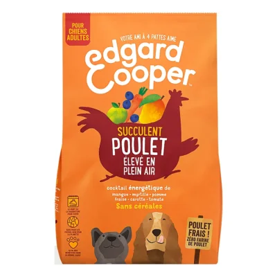 Edgard & Cooper Croquettes Chien Adulte Poulet 7 kg