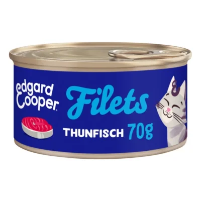 Edgard & Cooper Nourriture humide Chat Adulte Filets Thon 24x70 g