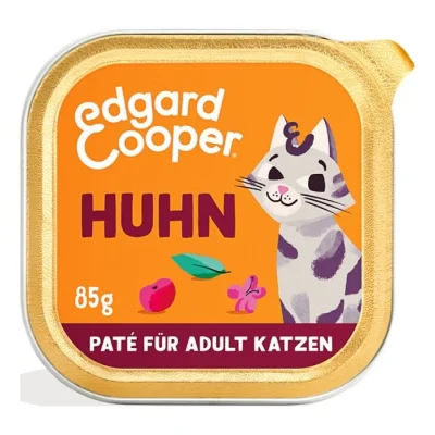 Edgard & Cooper Nourriture humide Chat Adulte Paté Poulet 16x85 g