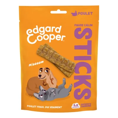 Edgard & Cooper Sticks au Poulet Adulte 75g