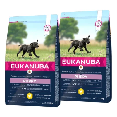 EUKANUBA Puppy Large Breed 2x3 kg