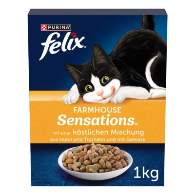 Felix Farmhouse Sensations Poulet & dindon 1 kg