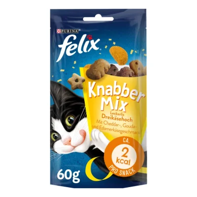 Felix KnabberMix 8 x 60 g Au trois fromages