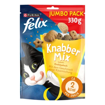 Felix Knabbermix Jumbo Pack 330 g Au trois fromages